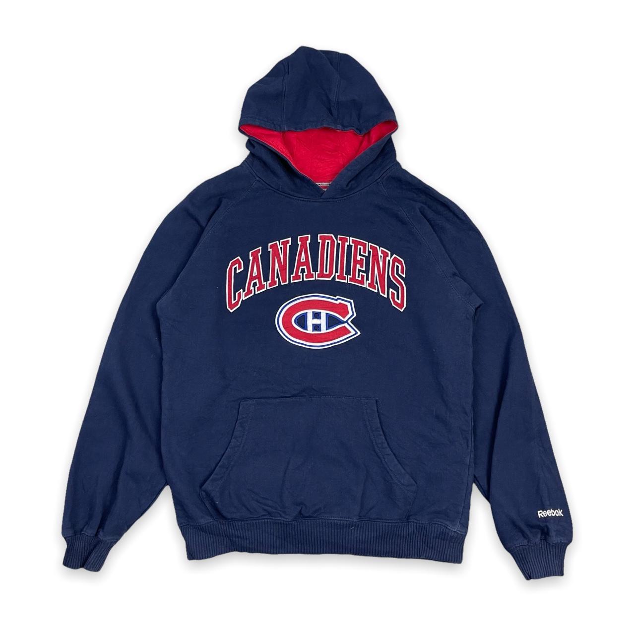 Reebok Hoodie • Montreal Canadiens • Size tag Large,... - Depop