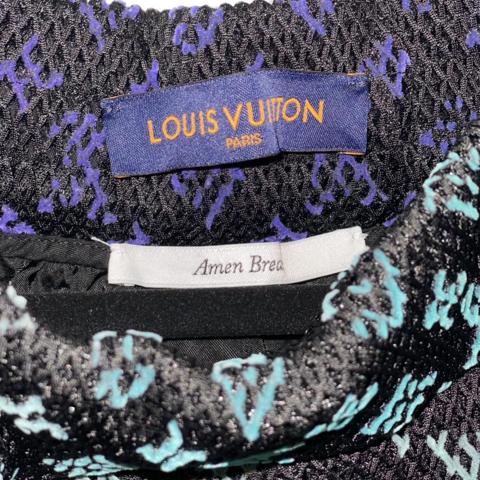 Louis Vuitton Multicolor Gradient Monogram Mesh Shorts