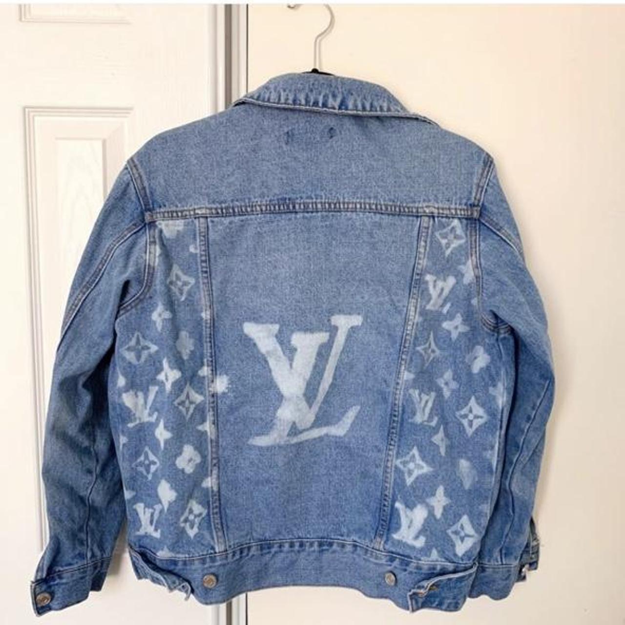Louis Vuitton Bleached Denim Jacket