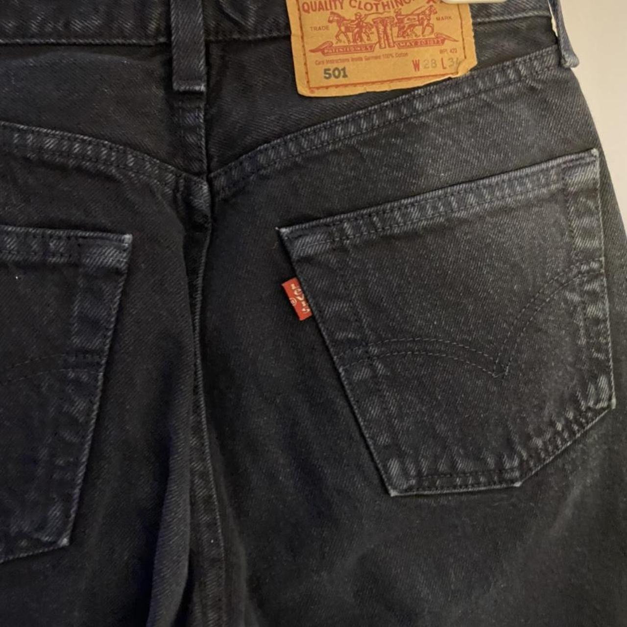 Levi’s 501 W 28 L 34 blu #501 - Depop