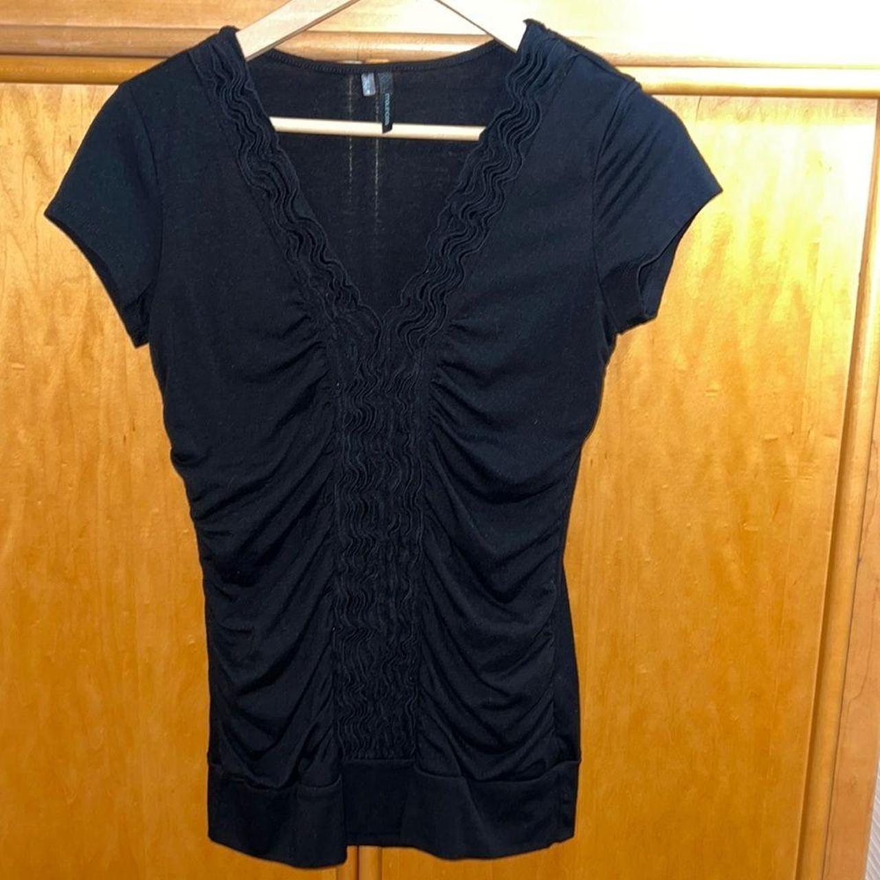 CeCe Ruffled Short-Sleeve Blouse - Macy's