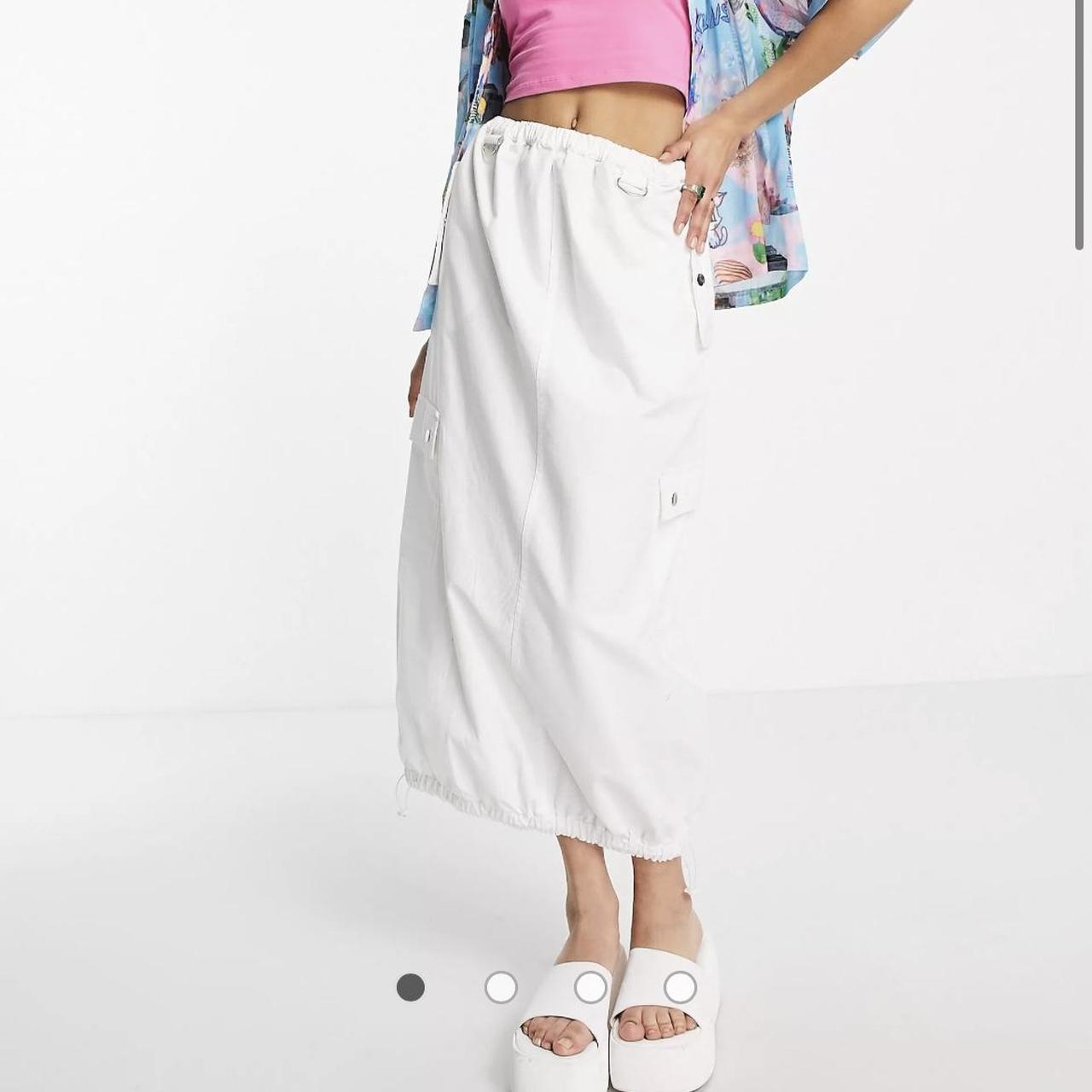 utility maxi skirt