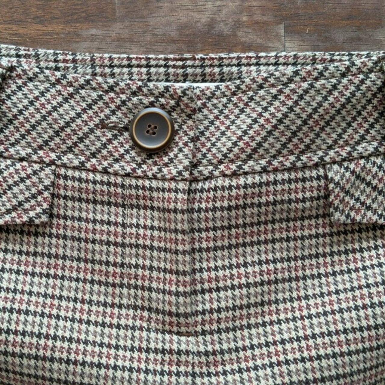 ANN TAYLOR LOFT Bermuda Shorts Tweed Brown... - Depop