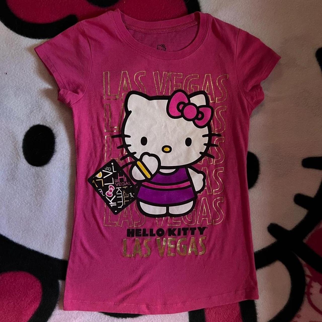 Hello kitty Las Vegas tee Only available until aug,... - Depop