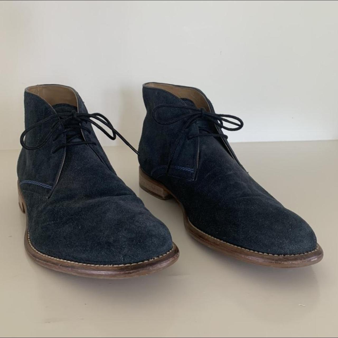 Like new blue suede sartorial marks and Spencer