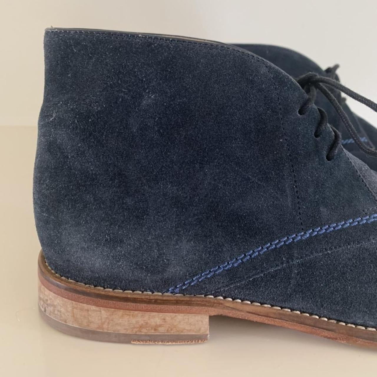 Like new blue suede sartorial marks and Spencer