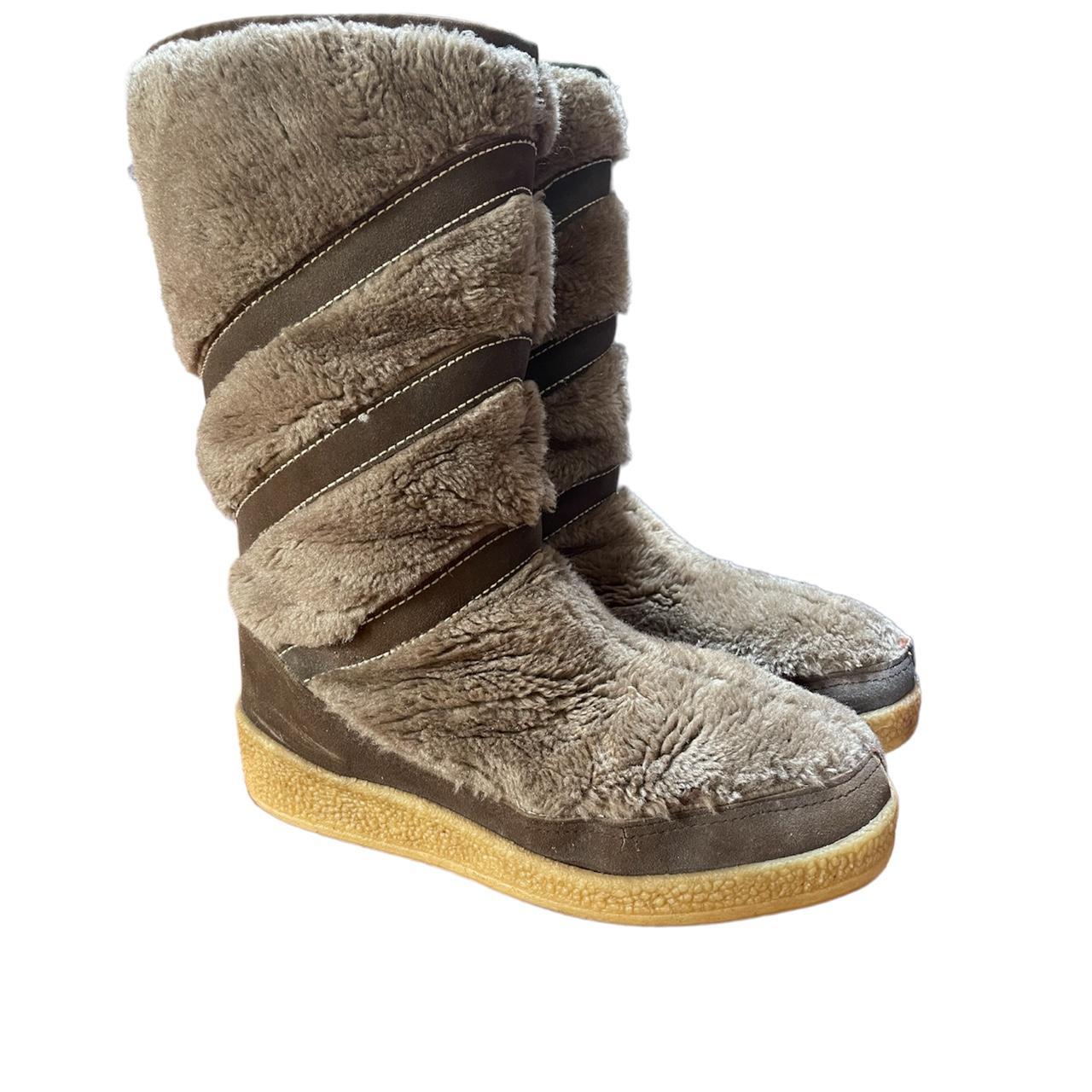 70s Eskimo Fur Boots - ブーツ