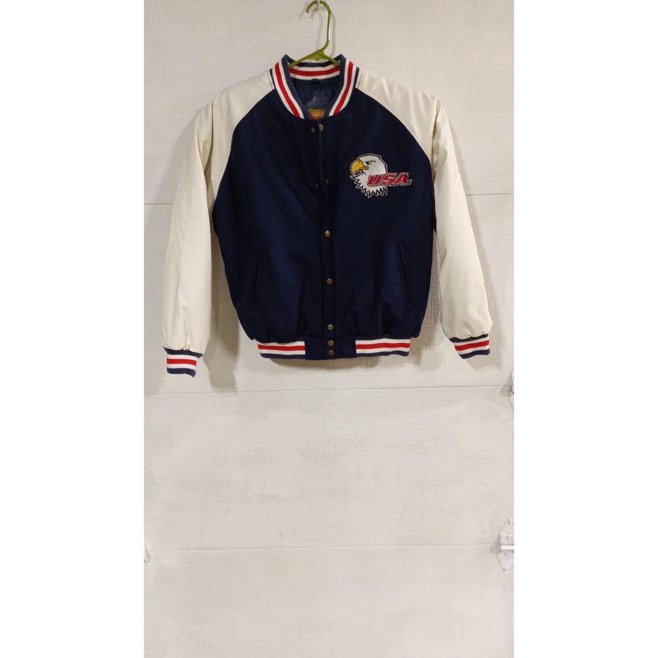 Varsity jacket by Steve & Barry's quality apparel... Depop