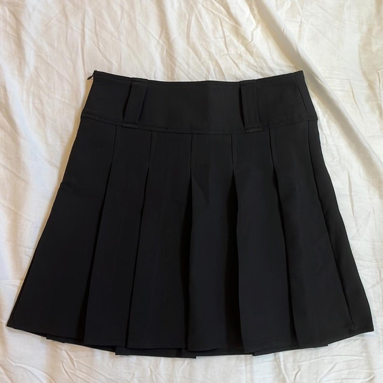 SHEIN black tennis skirt with belt loops... - Depop