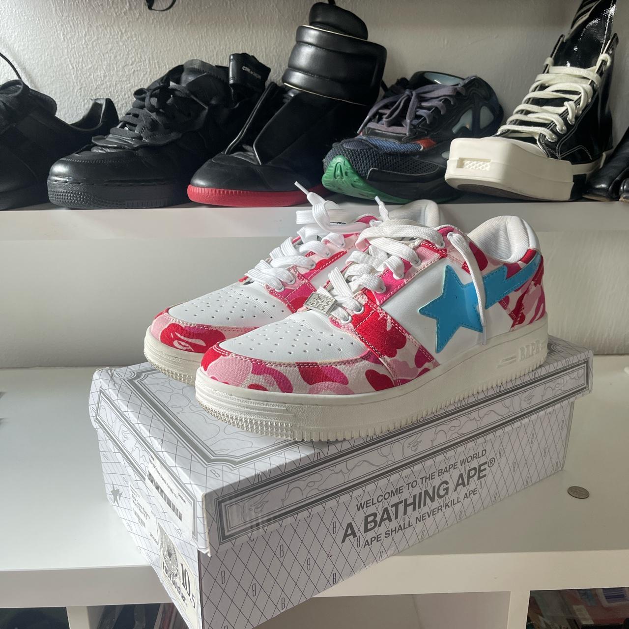 **OPEN TO TRADES** BAPESTA SNEAKERS sz10.5 with box,... - Depop