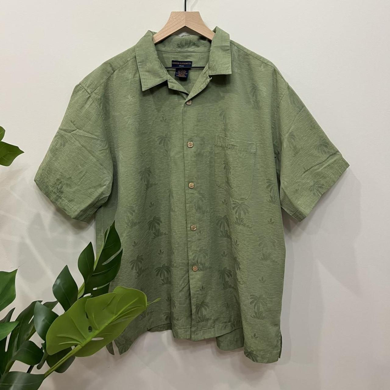 Product Image 1 - PALM TREE OVERSIZED BUTTON UP
-
