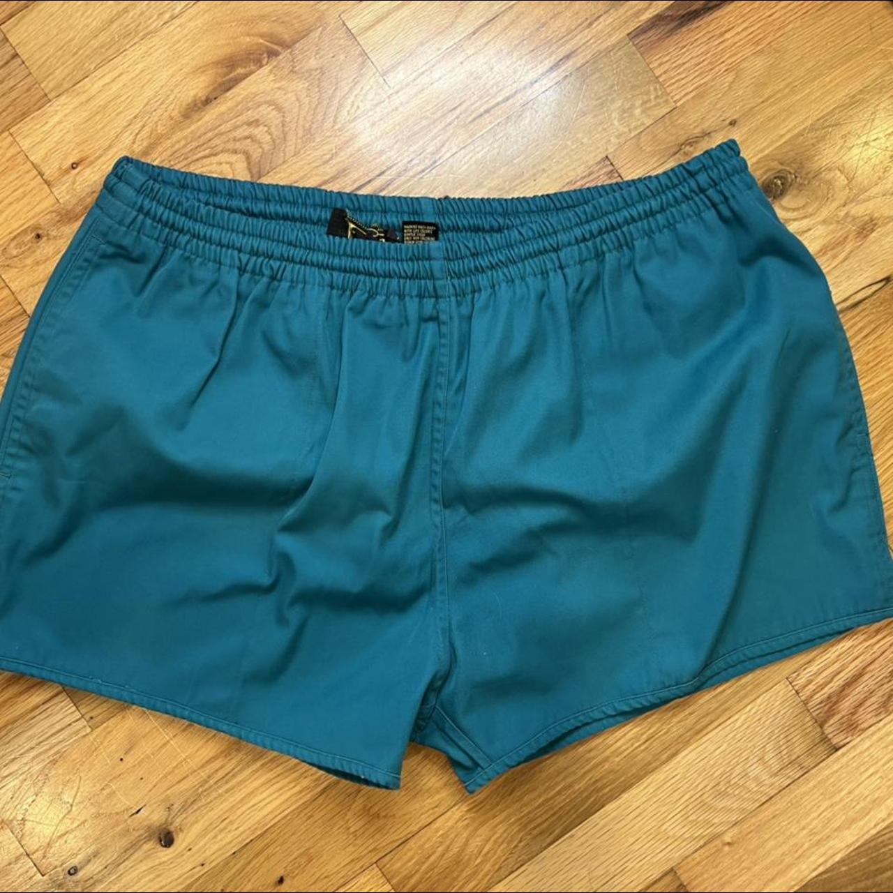 True vintage #turquoise mens swim #trunks size... - Depop