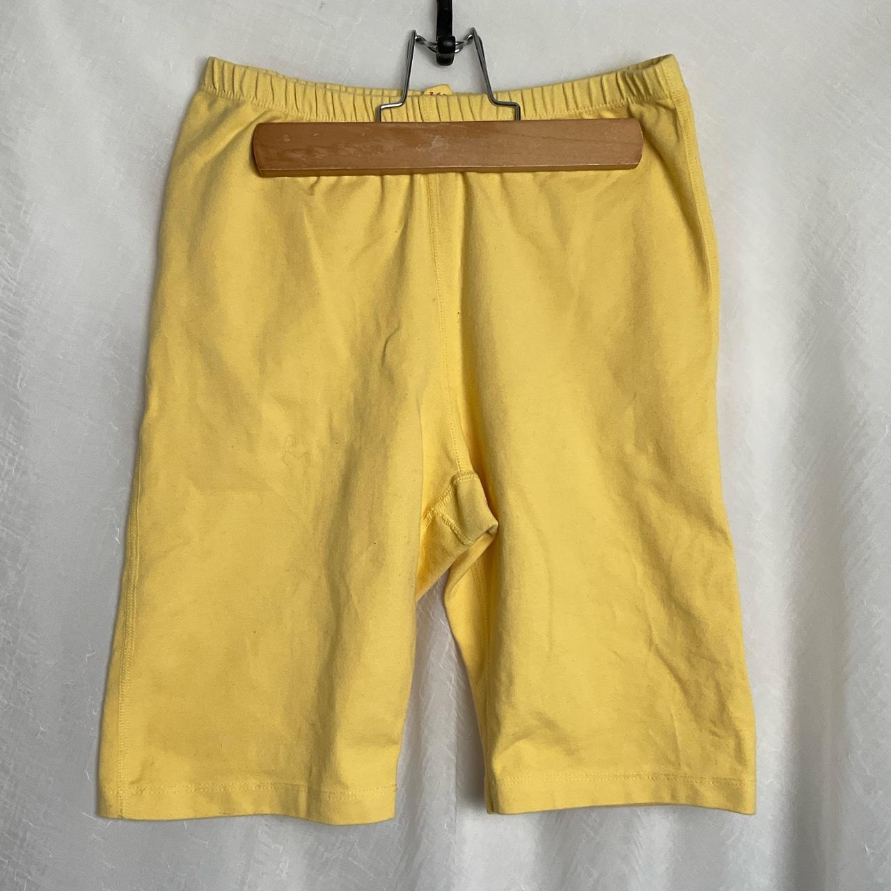 Pansy Women's Yellow Shorts (2)