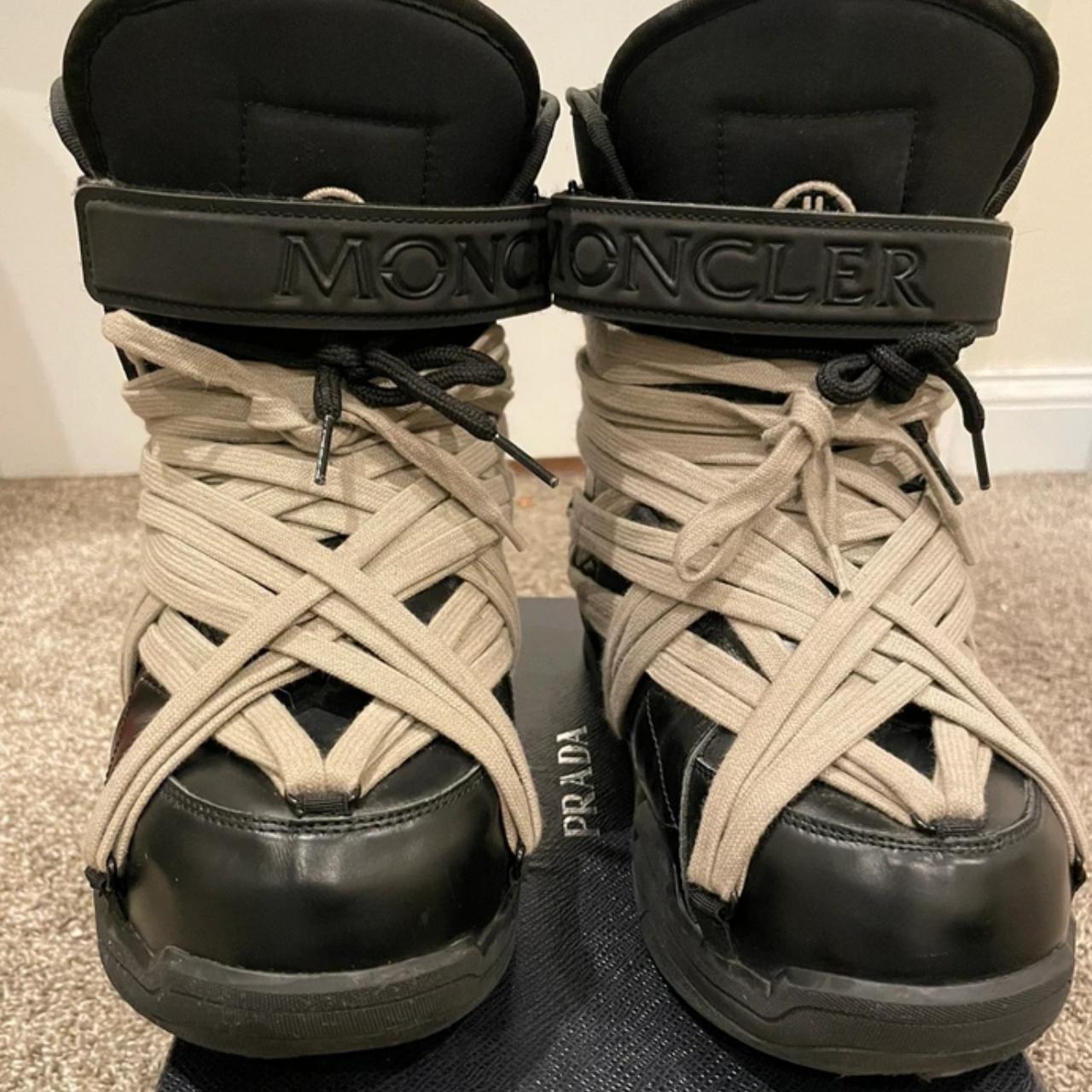 moncler rick owens amber boots