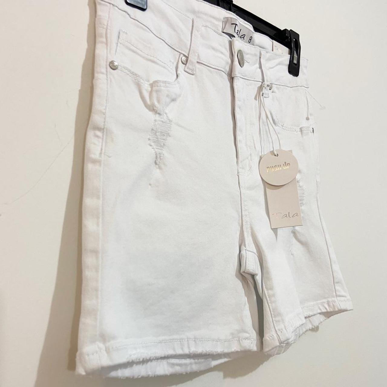 Tala Women's White Shorts (4)