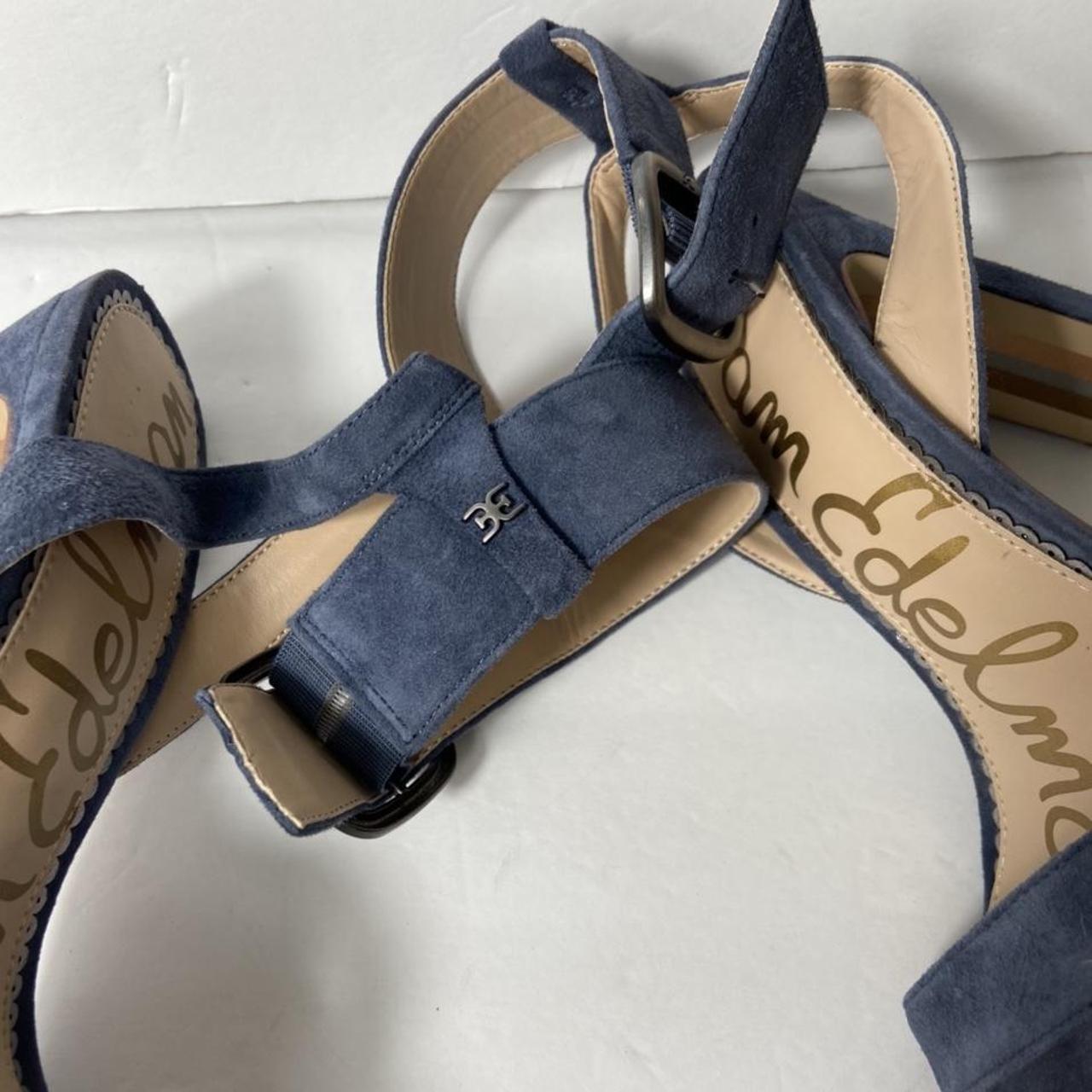 Product Image 2 - Sam Edelman Blue Heels .Strap.
