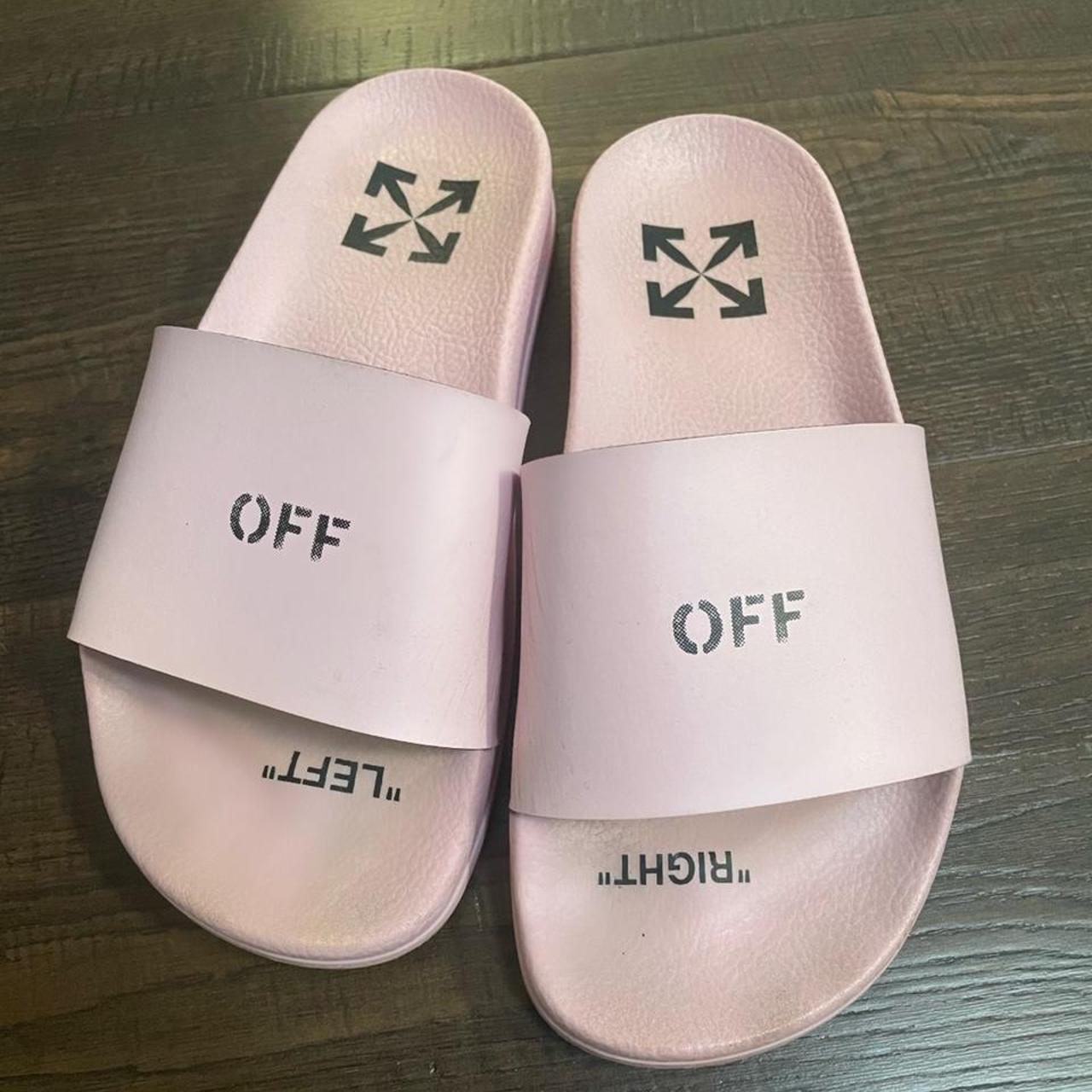 Off-White Women's Pink Slides