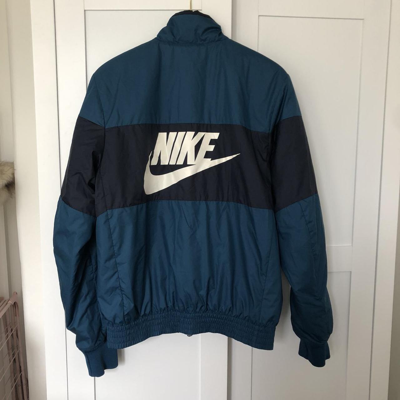 nike bomber jacket navy