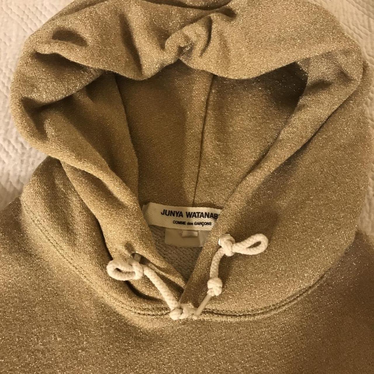 Junya Watanabe Women's Gold Hoodie | Depop