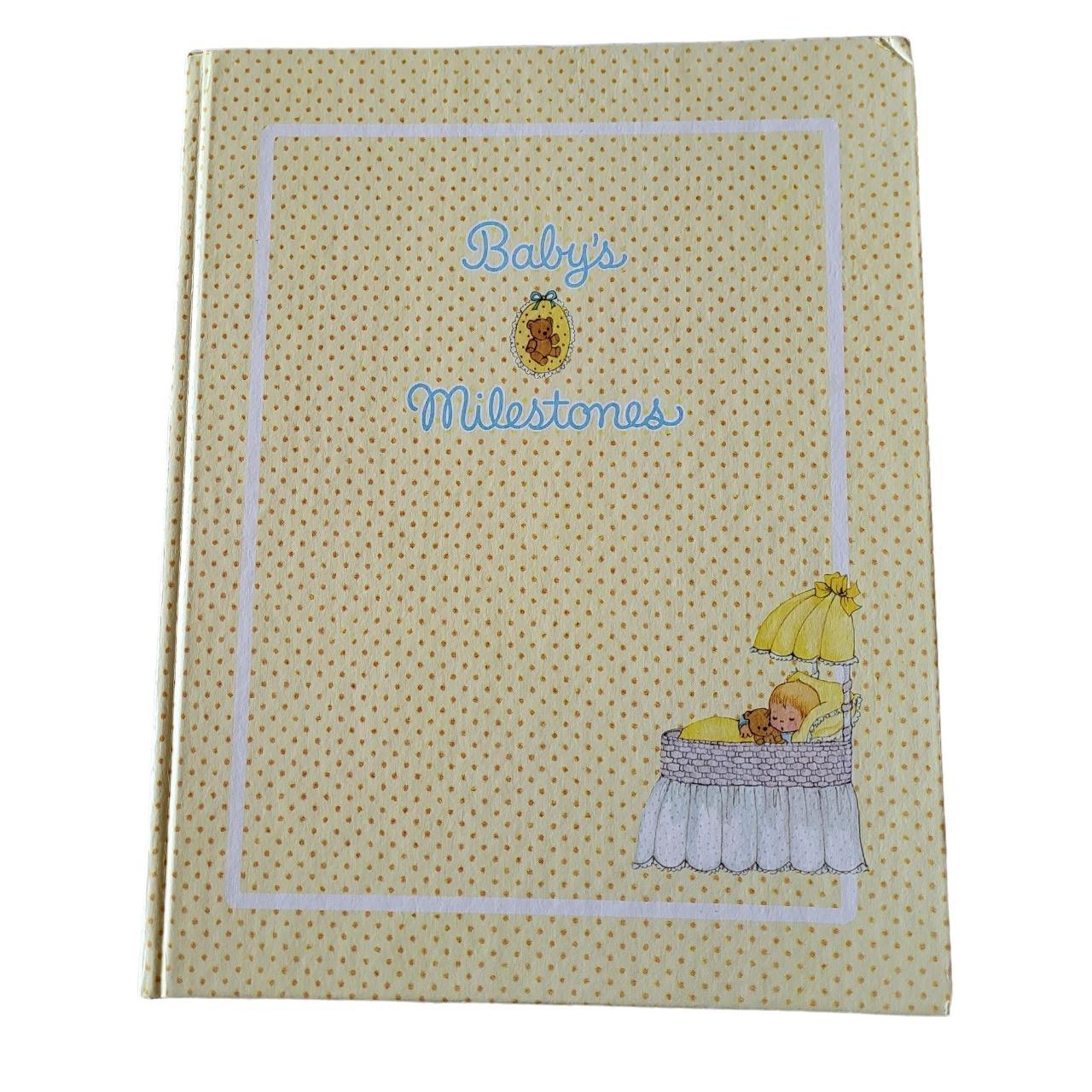 Vintage 1978 Gibson Baby Album Keepsake Book Journal... Depop