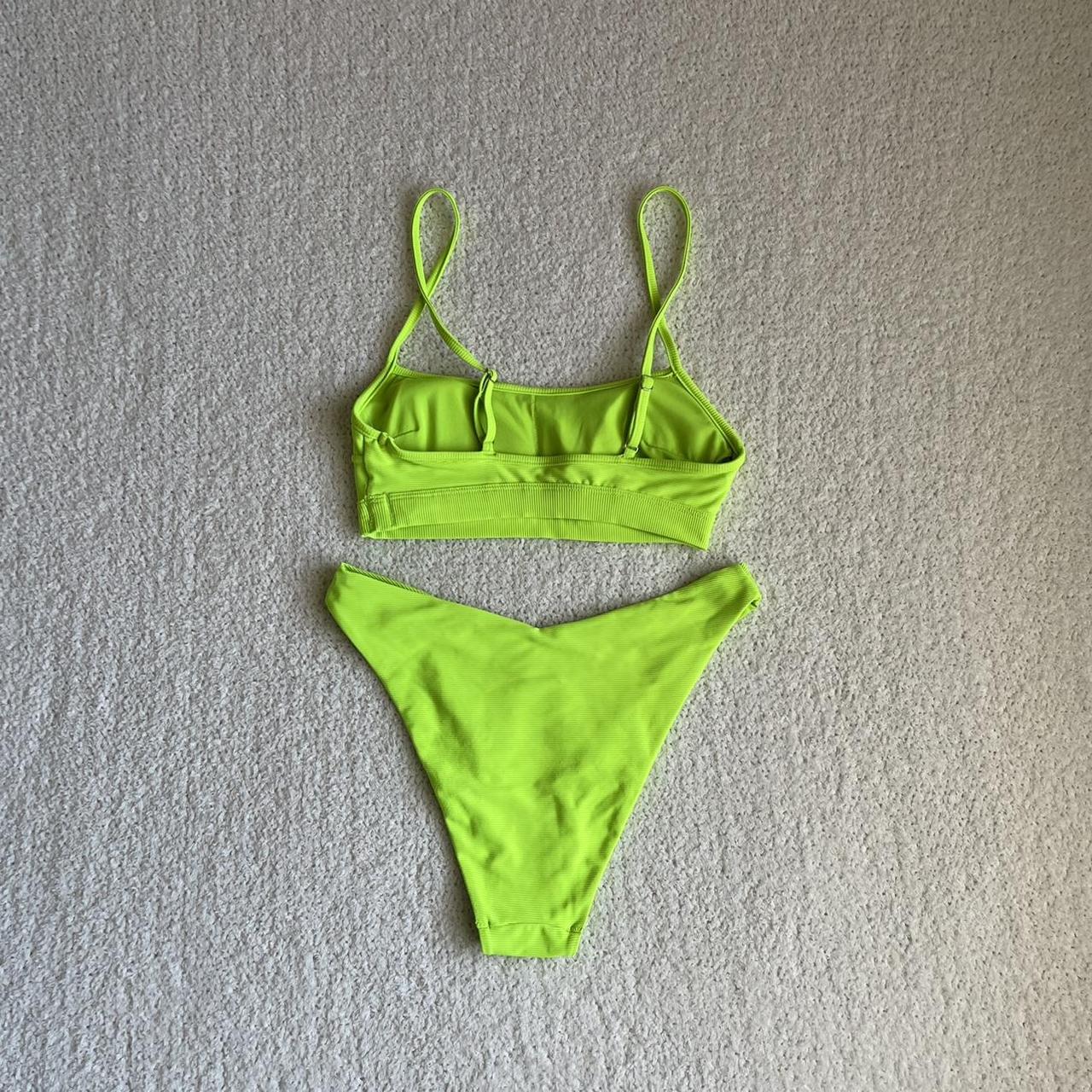 Handm Womens Green Bikinis And Tankini Sets Depop