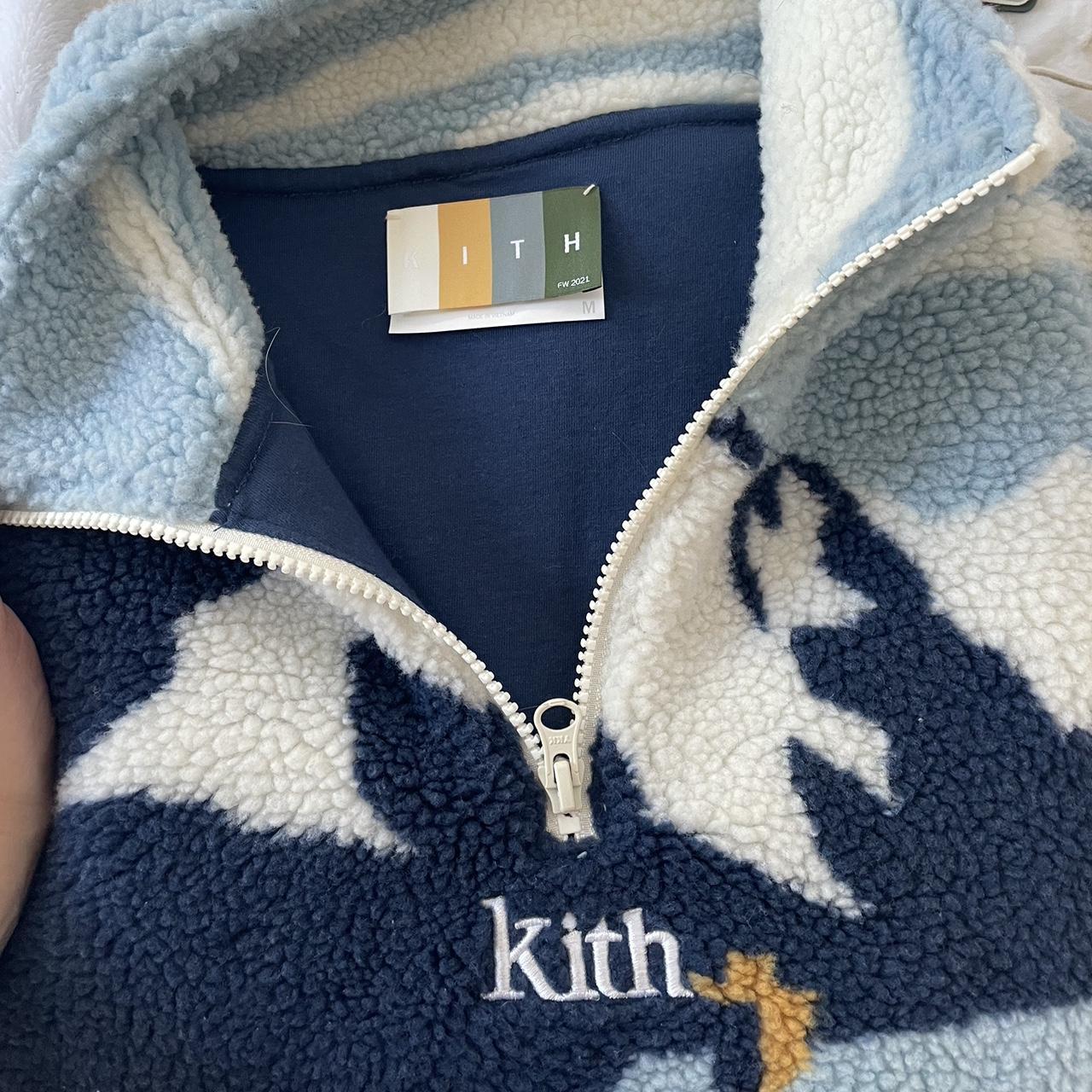 Kith x Polo Ralph Lauren Fleece Hoodie Navy Blue