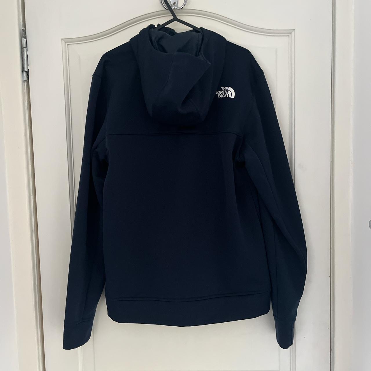 Navy Blue North Face Navy Hoodie Men’s size... - Depop