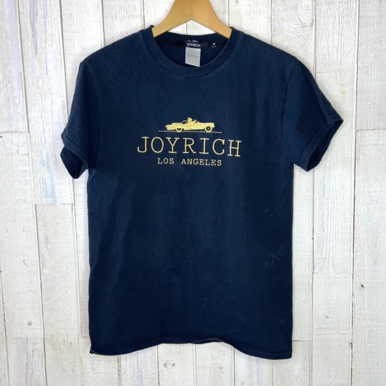 Joyrich Los Angeles Black T-shirt w/ Gold... - Depop