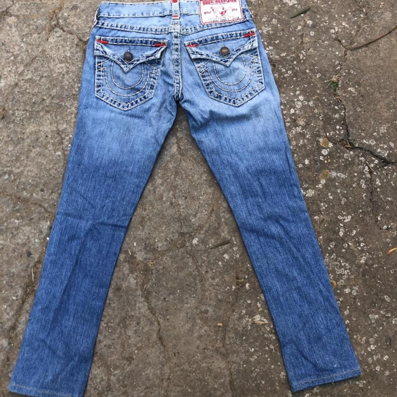 True Religion Jeans Size 30 Pants Measurements Depop