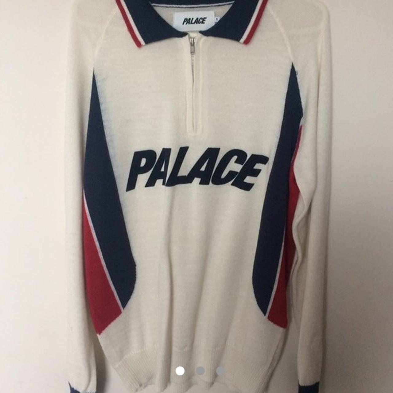 Palace polo zip knit size small true to size 9/10 no...