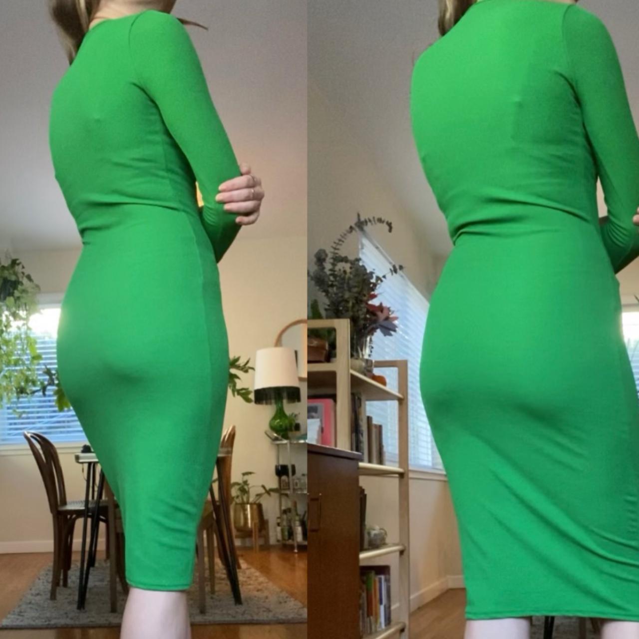 I Saw It First Women's Green Dress