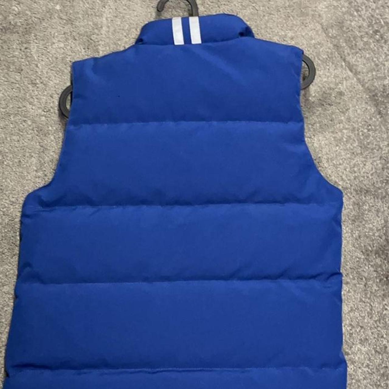 Blue Canada Goose BodyWarmer Size 12-13 Message for... - Depop