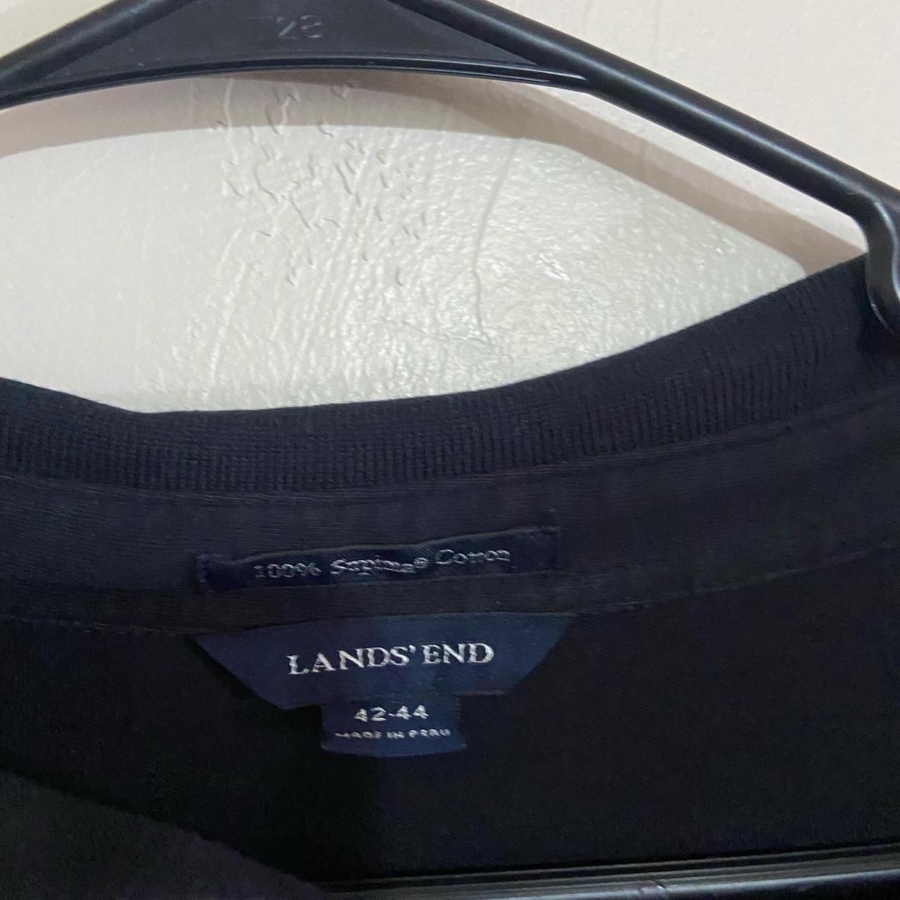 Lands' End Men's Navy Poloshirts Depop
