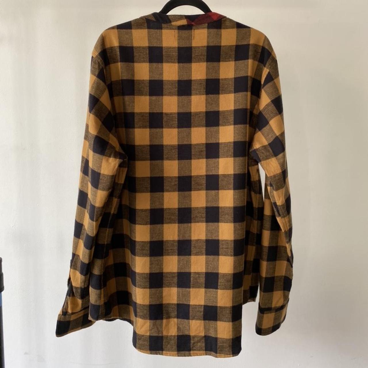 Product Image 2 - Plaid flannel kimono with red