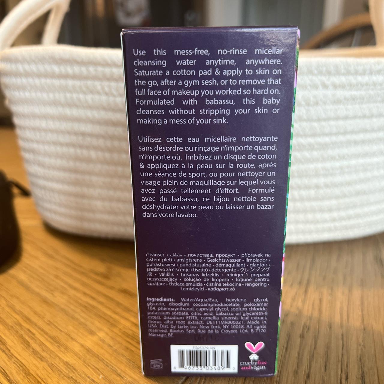 Tarte Micellar Magic Makeup remover and cleanser... Depop