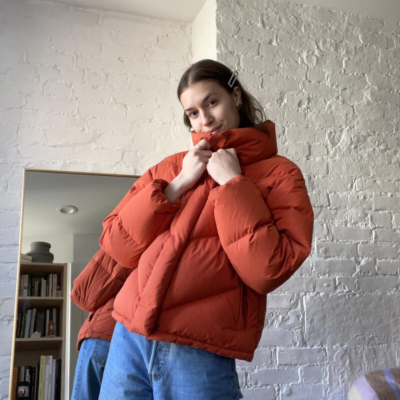 Aritzia Women's Orange Jacket