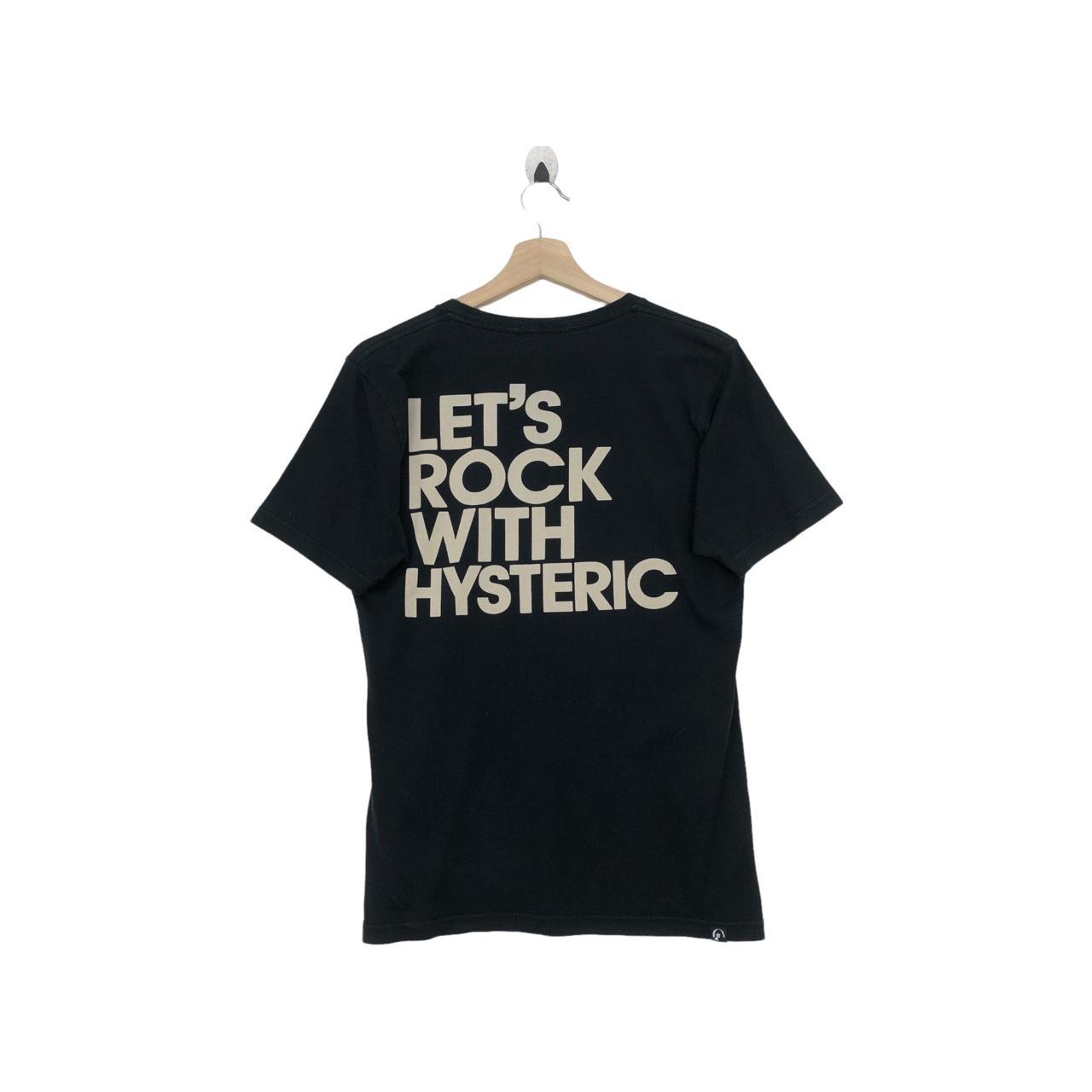 Vtg HYSTERIC GLAMOUR Let’s Rock Top Tees Tshirt... Depop