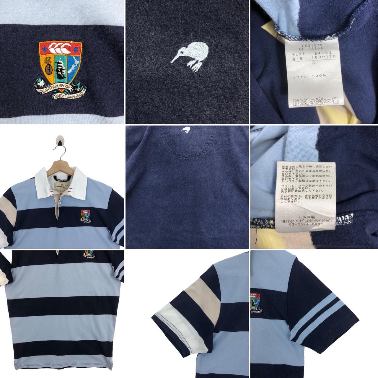 Canterbury Men's Blue and Navy T-shirt (4)