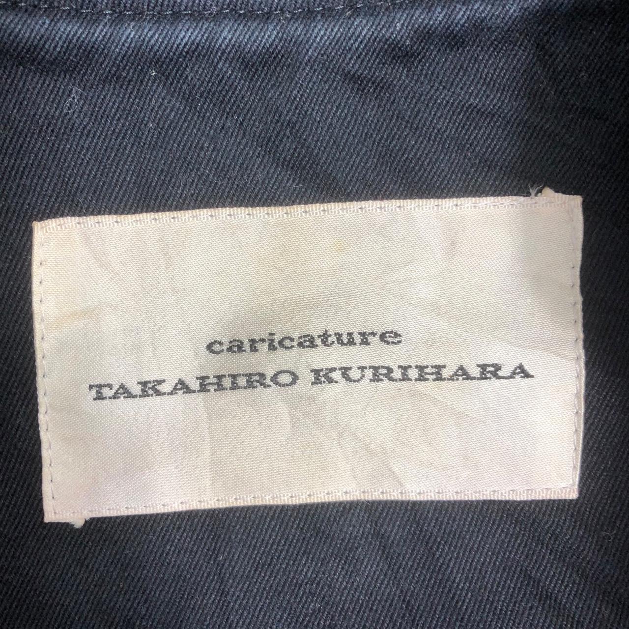 Vtg TAKAHIRO KURIHARA Big Logo Embroidery Bomber... - Depop