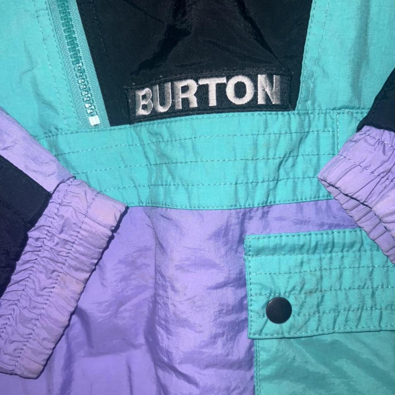 Vintage Burton Snowboarding Bomber Jacket Size M... Depop