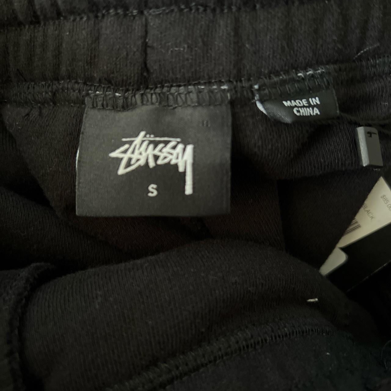 Stüssy Men's Black Joggers-tracksuits | Depop