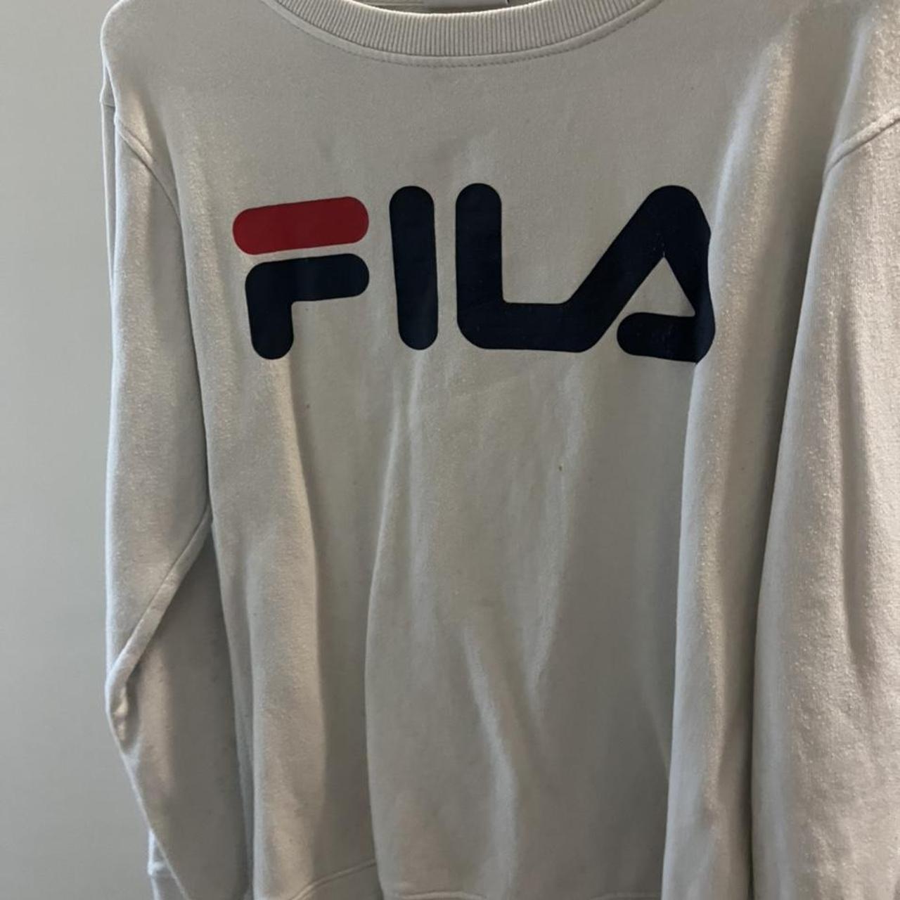 fluffy fila jumper