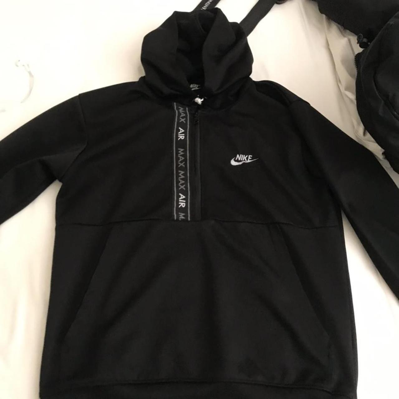 black nike tech hoodie men