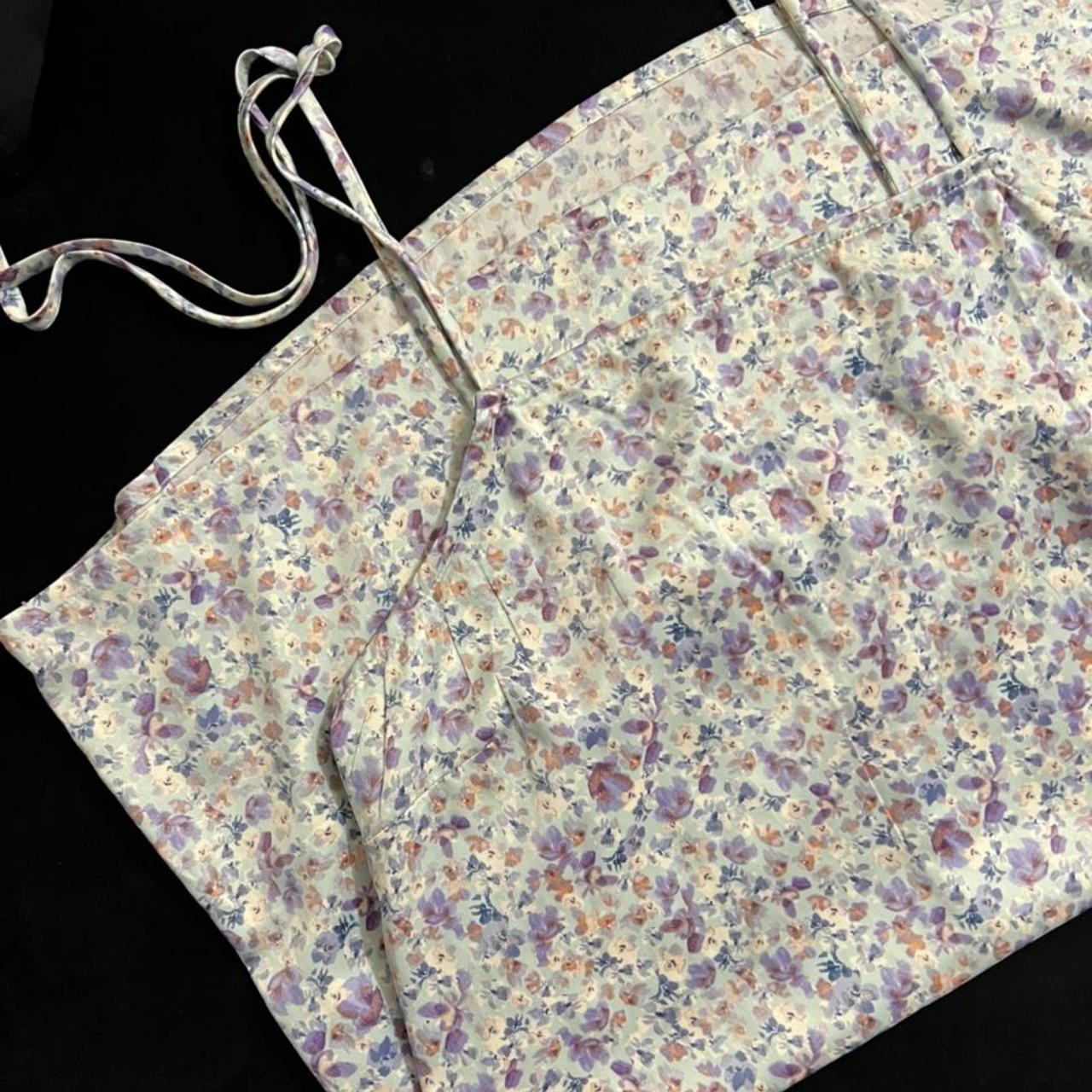 Blue Floral Slip dress from kohls brand new never... Depop