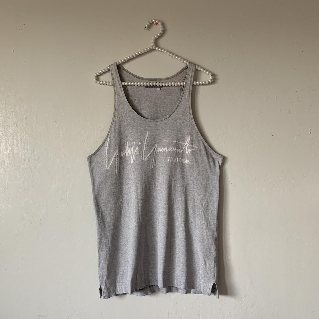 yohji yamamoto pour homme tank top archive spring Depop