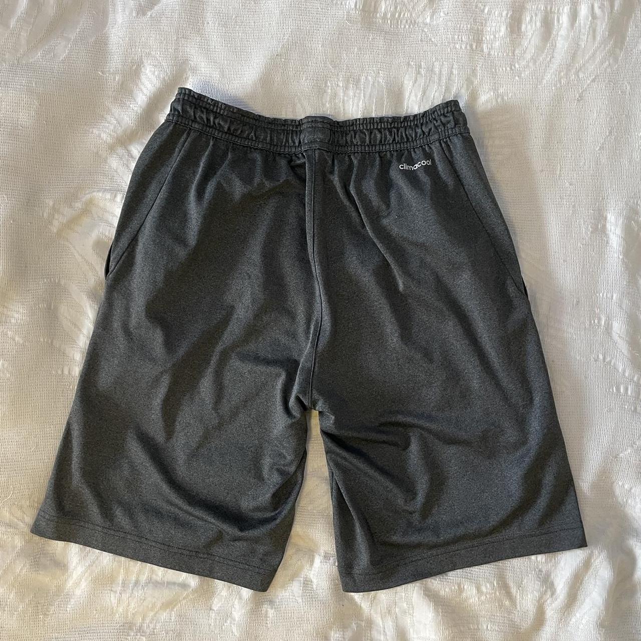 Adidas barricade shorts grey hotsell