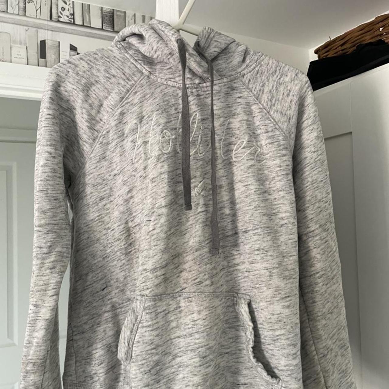 Hollister Co. Women's Grey Hoodie | Depop