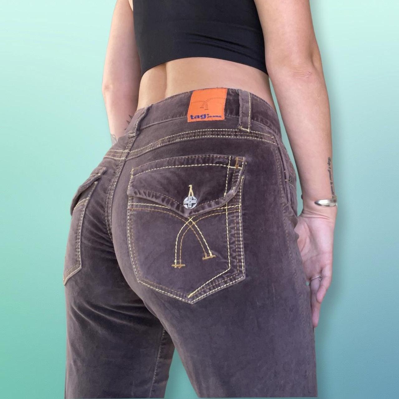 TAG Heuer Women's Brown and Orange Jeans