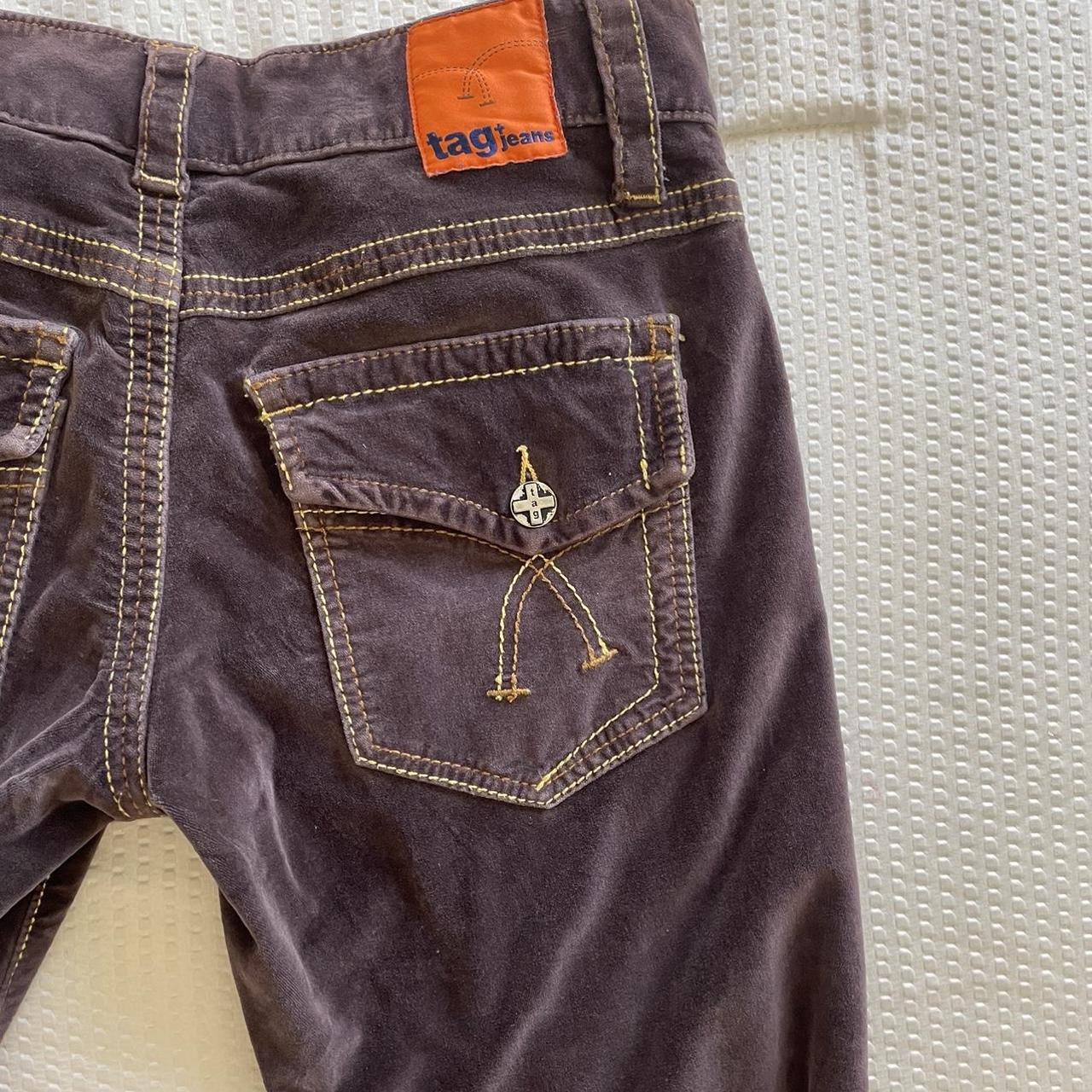 TAG Heuer Women's Brown and Orange Jeans (4)
