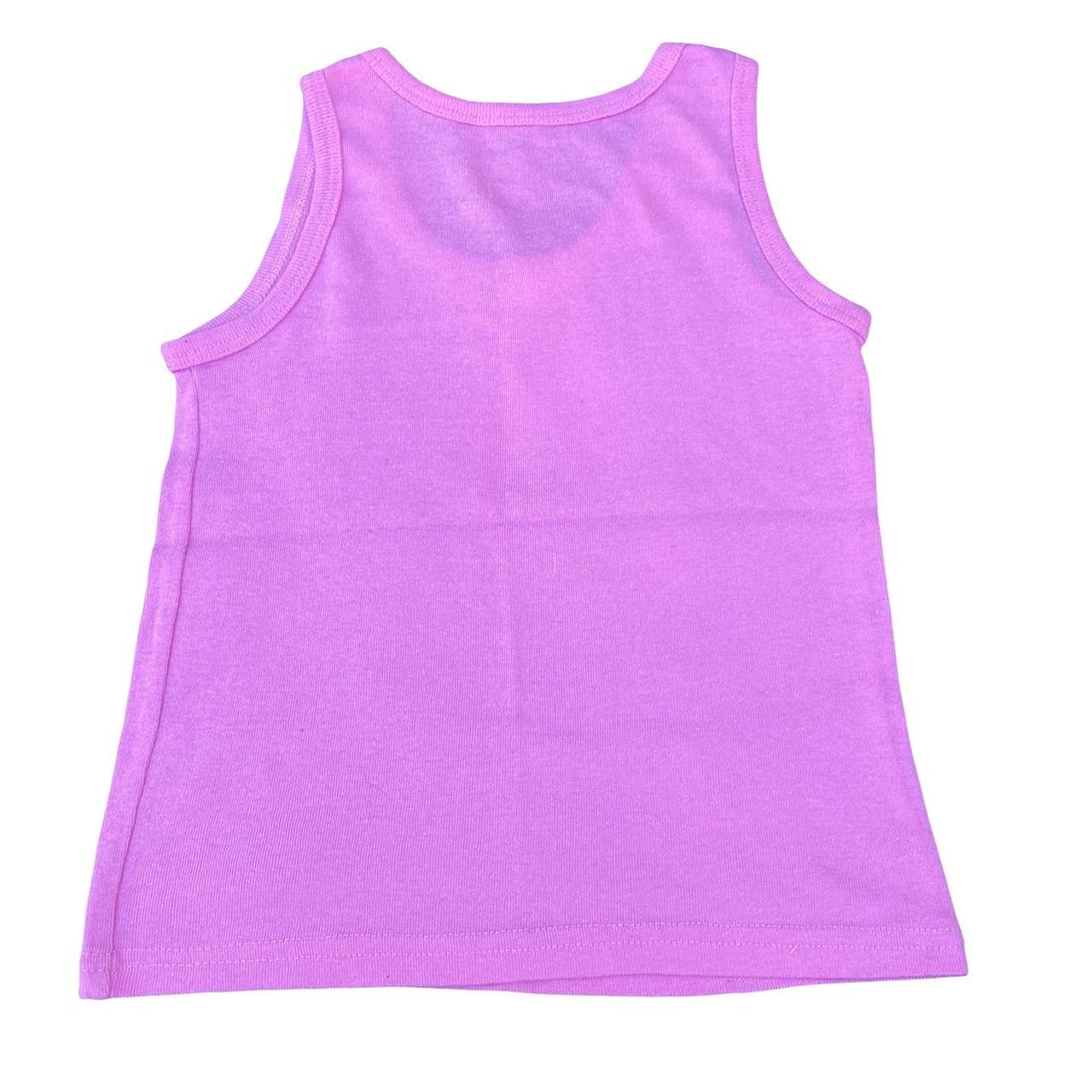 Y2K eRa Essential Pink Tank Top 💗 features a dainty... - Depop